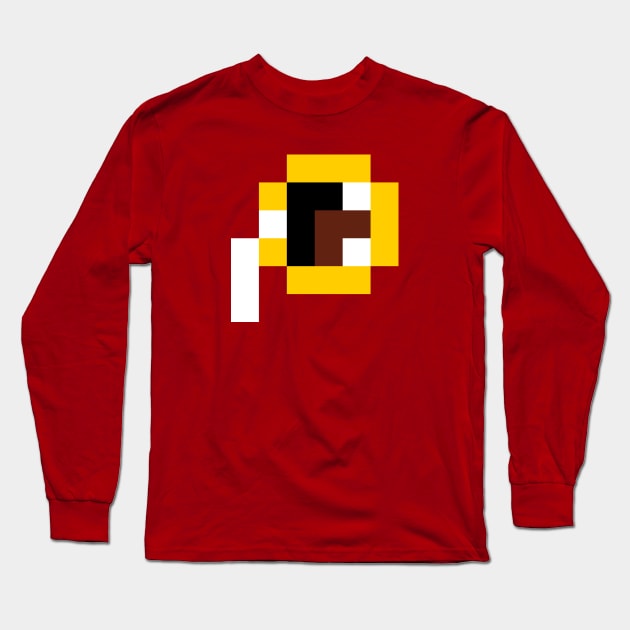 Tecmo Bowl Pixels - Washington Long Sleeve T-Shirt by The Pixel League